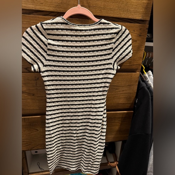 Black and White Striped Dress Size Medium - Picture 3 of 3